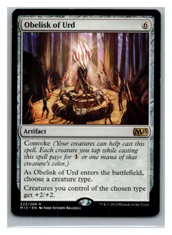 Magic 2015 (M15) #222 Obelisk of Urd - Image 1
