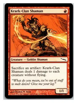 Mirrodin #98 Krark-Clan Shaman - Image 1