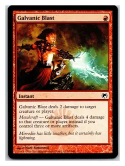 Scars of Mirrodin #91 Galvanic Blast - Image 1
