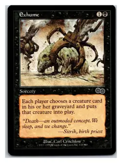 Urza's Saga #134 Exhume - Image 1