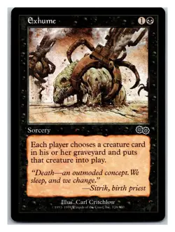 Urza's Saga #134 Exhume - Image 1