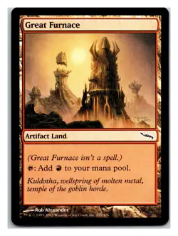Mirrodin #282 Great Furnace - Image 1