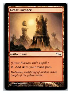 Mirrodin #282 Great Furnace - Image 1