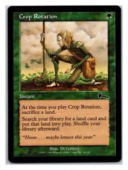 Urza's Legacy #98 Crop Rotation - Image 1