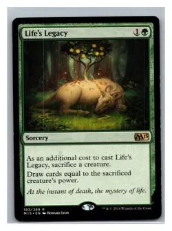 Magic 2015 (M15) #183 Life's Legacy - Image 1