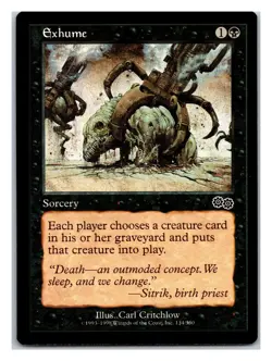 Urza's Saga #134 Exhume - Image 1