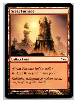 Mirrodin #282 Great Furnace - Image 1