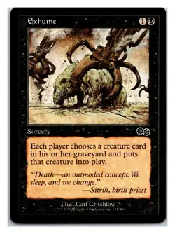 Urza's Saga #134 Exhume - Image 1