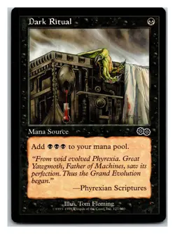 Urza's Saga #127 Dark Ritual - Image 1