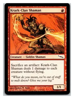 Mirrodin #98 Krark-Clan Shaman - Image 1