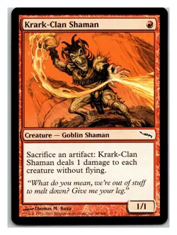 Mirrodin #98 Krark-Clan Shaman - Image 1