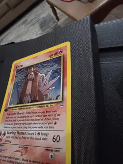 Entei Neo Revelation 1st Edition Holo Rare Pokemon Card 6/64 WOTC TCG LP- MP - Image 4