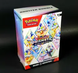 Pokemon Prismatic Evolutions Booster Bundle New Sealed In Hand Ships Fast - Image 1