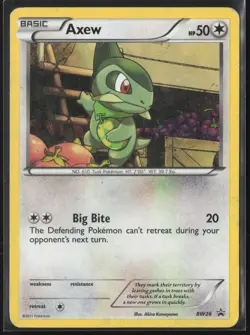 Axew - Promo Black and White Promos BW26 HP Pokemon Card - Image 1
