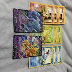 Pokemon Trading Cards Jumbo Card Lot 11 Cards Oversized - Image 1
