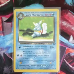 Dark Wartortle 46/82 Team Rocket Regular 60 HP Uncommon Pokemon TCG Card - Image 1