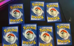 VINTAGE Pokemon NEO Genesis Comm/Unc/rare 7 Card Lot - Image 2