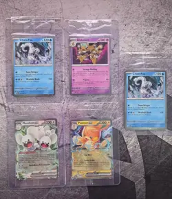 5 Pokemon Sealed Promo Cards - Image 1