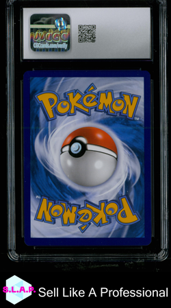 TEAM ROCKET'S WOBBUFFET BLCK STR PRM SC&VI DE DRI ETB 203 POKEMON CGC 10 - Image 2