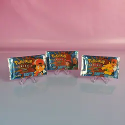 3X BOOSTER LOT POKEMON TOPPS TV ANIMATION EDITION SERIES 2 ENGLISH OVP SEALED - Image 1