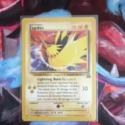 Zapdos 23/Black Star Promo Wizards Black Star Promos Regular 70 HP Pokemon TCG - Image 1