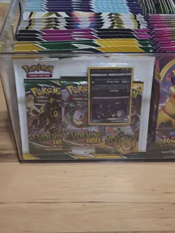 Pokemon checklane blister and sleeved packs lot evolving skies unbroken bonds - Image 1