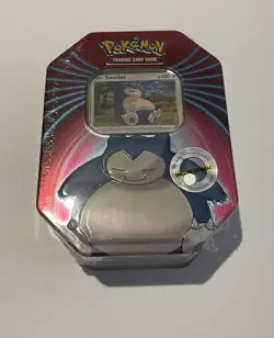 Pokemon Mighty Mysterious Tin (Snorlax) - NEW SEALED - Image 1