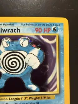Pokemon TCG Poliwrath Base Set 13/102 Holo 1999-2000 Wizards Base Set Holo Rare - Image 3