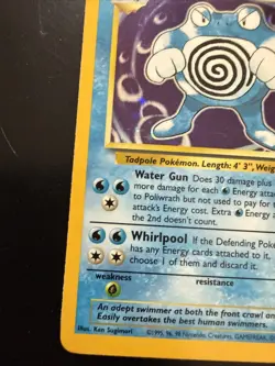 Pokemon TCG Poliwrath Base Set 13/102 Holo 1999-2000 Wizards Base Set Holo Rare - Image 5