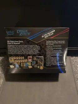 Pokemon Crown Zenith Pokemon Center Elite Trainer Box ETB Factory Sealed - Image 2