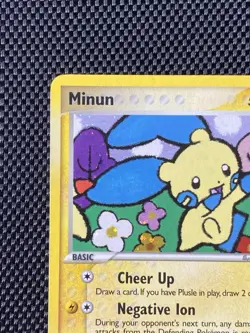 Minun 4/17 Pop Series 3 Rare Holo Pokemon TCG - LP+ - Image 3