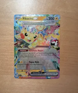 Pikachu EX #057/191 - Pokemon TCG - NM Foil - Prize Pack Series 7 - Stamp Promo - Image 1