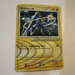 2009 Pokemon TCG Platinum Arceus Lv.100 HP 70 Holo Rare AR6 LP - Image 1
