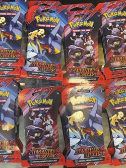 36x Pokemon TCG Destined Rivals Sleeved Booster Packs same as booster box - Image 1