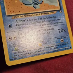 Pokemon 2000 WOTC Neo Genesis: Wooper 82/111 - LP - Image 2