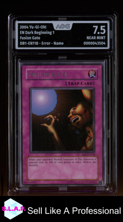 FUSION GATE YU-GI-OH! 2004 DB1-EN118 DARK BEGINNING 1 AOG 7.5 - Image 1