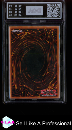 HAMON, H.D.T.D. YU-GI-OH! 2021 MP21-DE253 TIN OF ANCIENT BATTLES AOG 8.5 - Image 2