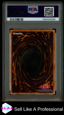 RUDDY ROSE DRAGON LIOV-PRISMATIC SCR. YU-GI-OH! JAP 2021 JP035 PSA 10 - Image 2