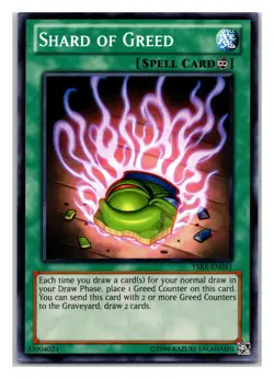 Starter Deck: Kaiba Reloaded #YSKR-EN041 Shard of Greed - Unlimited - Image 1