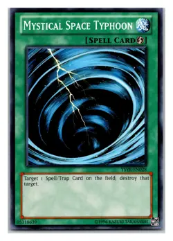 Structure Deck: Lord of the Storm #SD8-EN019 Mystical Space Typhoon - Unlimited - Image 1