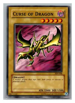 Starter Deck: Yugi #SDY-008 Curse of Dragon - Unlimited - Image 1