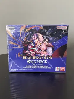 One Piece TCG: The Azure Sea's Seven (OP 14) Booster Box English Sealed New - Image 1