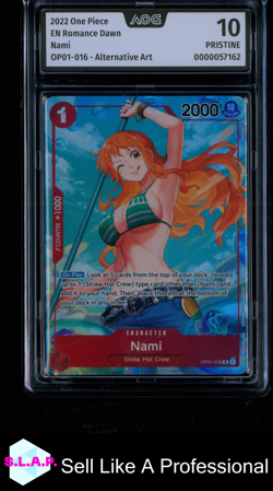 NAMI ONE PIECE 2022 OP01-016 ROMANCE DAWN AOG 10 - Image 1