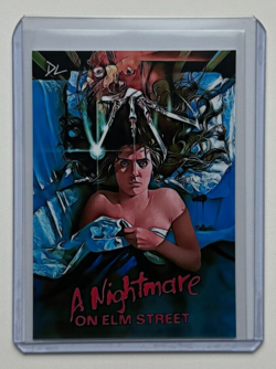 A Nightmare On Elm Street Limited Artist Signed Horror Classic Trading Card 5/10 - Image 1