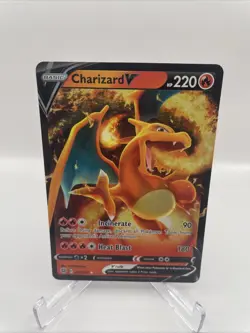 Pokemon TCG Charizard V 017/172 SWSH09: Brilliant Stars Ultra Rare Holo- NM - Image 1