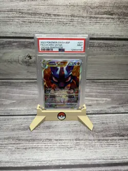 PSA 9 Lucario Vstar SWSH291 Black Star Promo Pokemon 2023 - Image 1