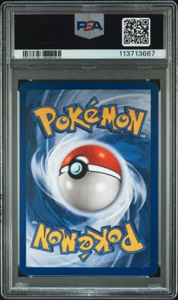 PSA 9 MINT 1999 POKEMON FOSSIL 37 GRAVELER 1ST EDITION ENGLISH - Image 2