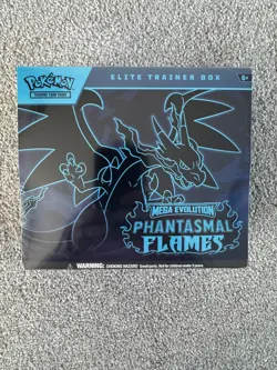 Pokemon TCG: Mega Evolution Phantasmal Flames Elite Trainer Box - ETB New/Sealed - Image 1