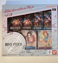 One Piece Bandai TCG Card Game - Illustration Box Vol 1 New - Factory Sealed - Image 1