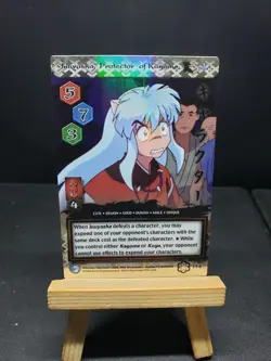 Inuyasha, Protector of Kagome 114 Rare Foil Inuyasha Score Trading Card Game TCG - Image 1
